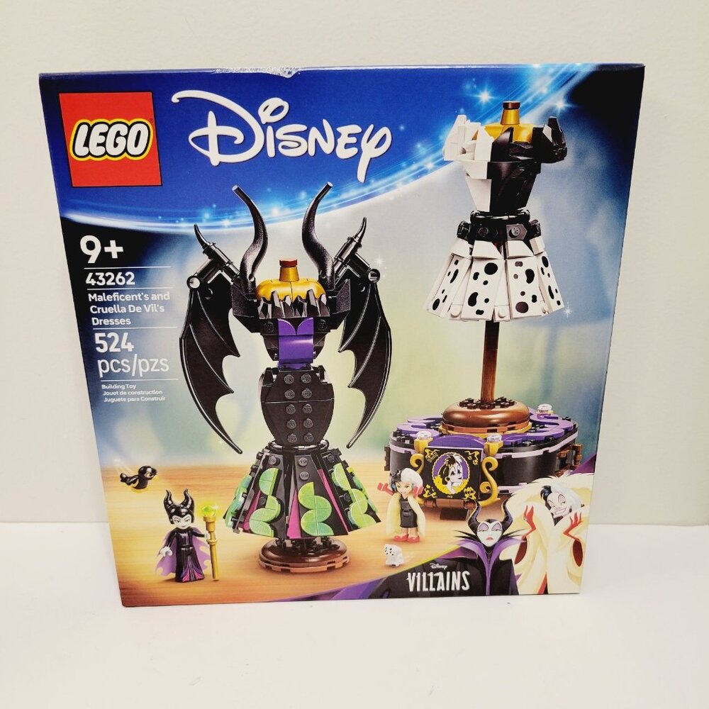 LEGO Maleficent's and Cruella De Vil's Dresses